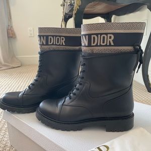 Christian Dior Women’s Combat Boots 41 or US 10.5
